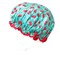 Wrapables Stylish Double Layer Waterproof Shower Caps (Set of 4)